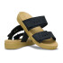 Sandalias Crocs Brooklyn Buckle Low - Mujer Black/tan