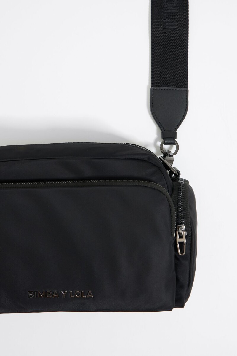 BOLSO BANDOLERA POCKET MEDIANO Negro