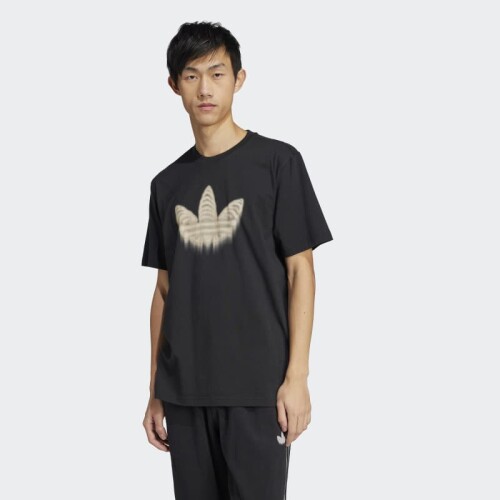 Remera Adidas Skeleton de Trifolio Negro
