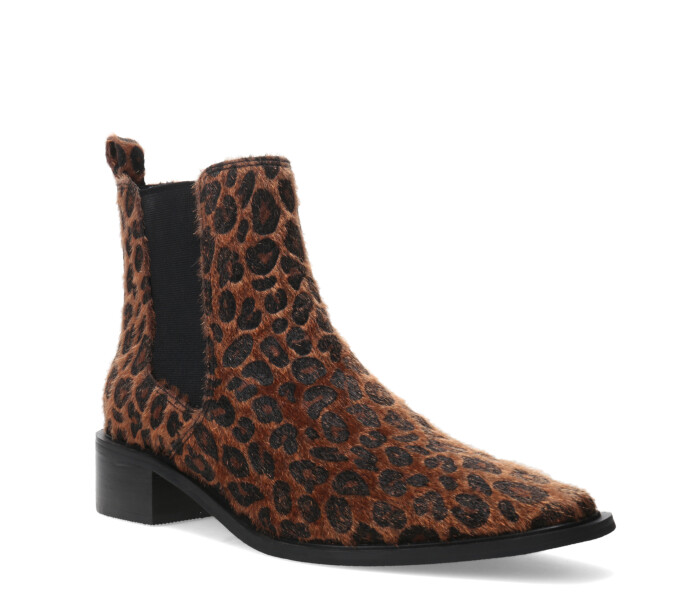 Botas de Mujer Miss Carol Mila Texana Baja Leopardo