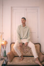 LONG SLEEVE LINEN SHIRT Mist