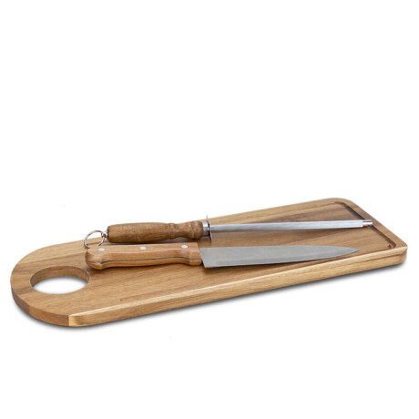 Set Asador Duroc Acacia