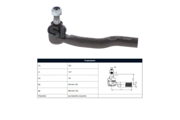 Puntero Nissan D23 - Frontier - Np300 15-25 Izq Puntero Nissan D23 - Frontier - Np300 15-25 Izq