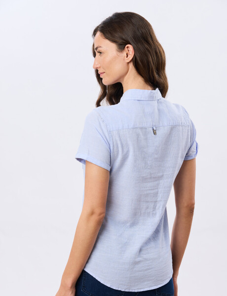 CAMISA DE LINO Lavanda