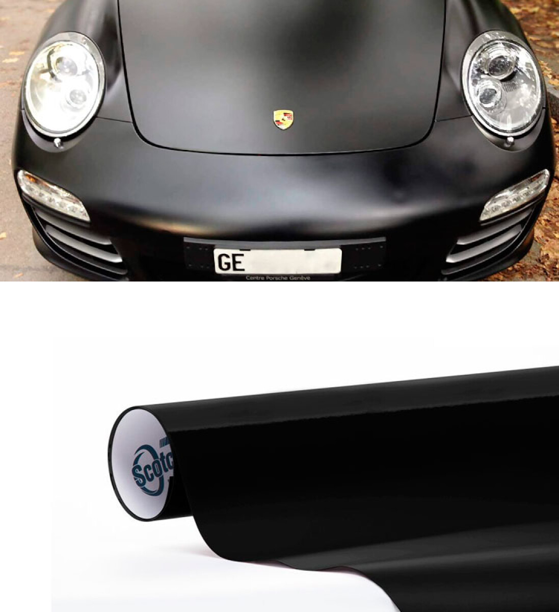ACCESORIO EXTERIOR - LAMINA PARA CARROCERIA MATE 1.50M NEGRO (X METRO) - 