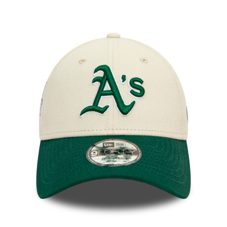 Gorro New Era Unisex - 9FORTY Oakland Athletics - 60565349 WHITE/GREEN