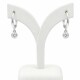 Aros con Zirconia pendiente Aros con Zirconia pendiente
