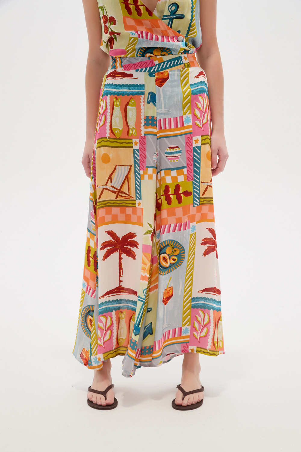 Pantalon Arvoni Estampado 1