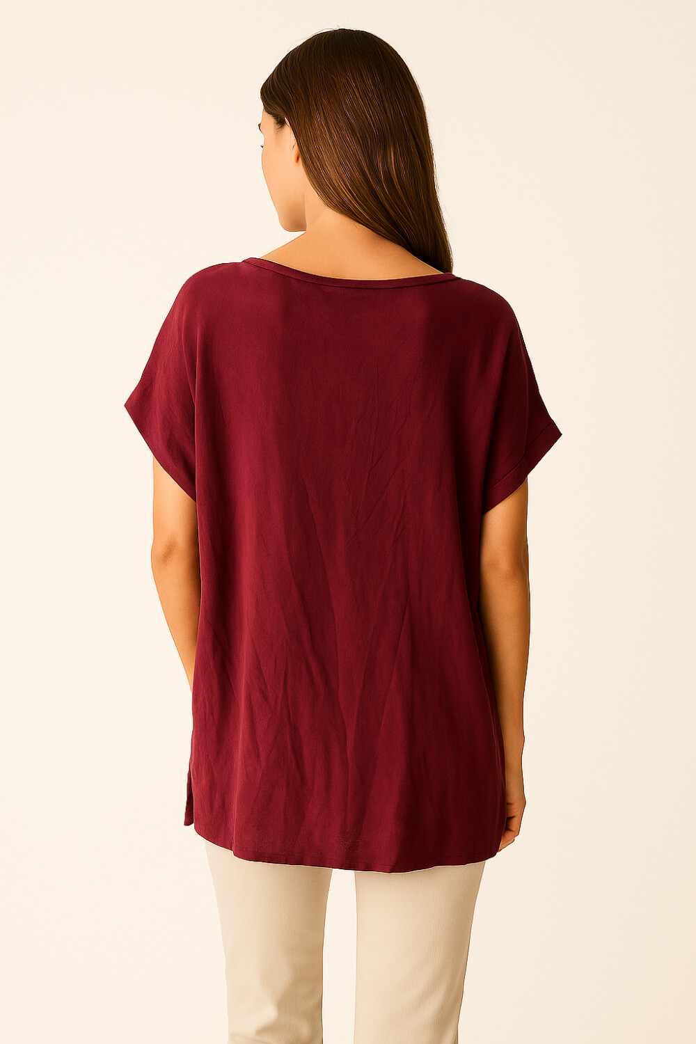 Blusa Marixa Bordeaux Claro
