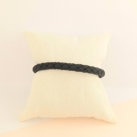 Pulsera de Cuero y Acero Modelo Frank