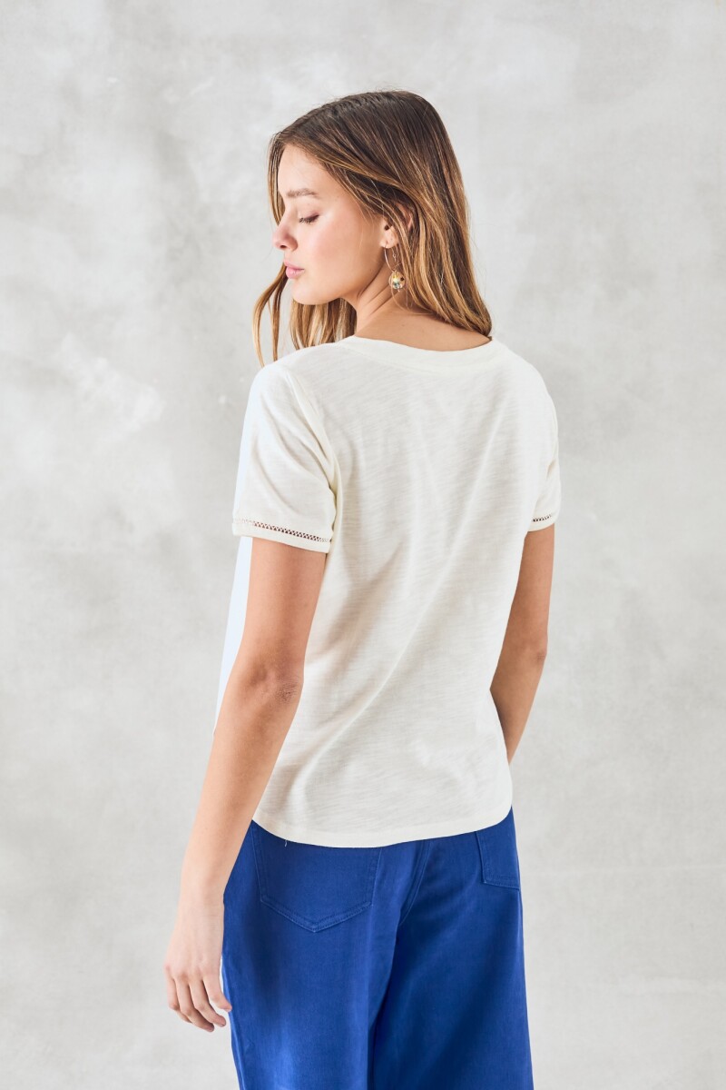 Remera Algodón Nácar