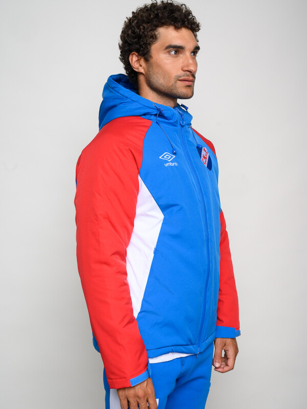 CAMPERA CRAFTED Nacional Hombre Azul Royal, Rojo, Blanco