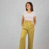 Pantalon Lino Slowly Pistacho