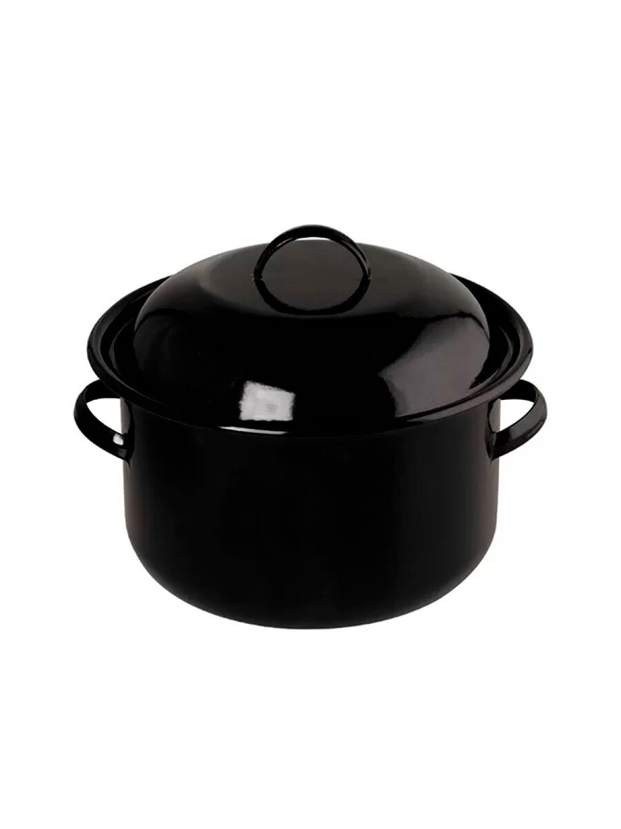 Olla Grande Enlozada - Negro 