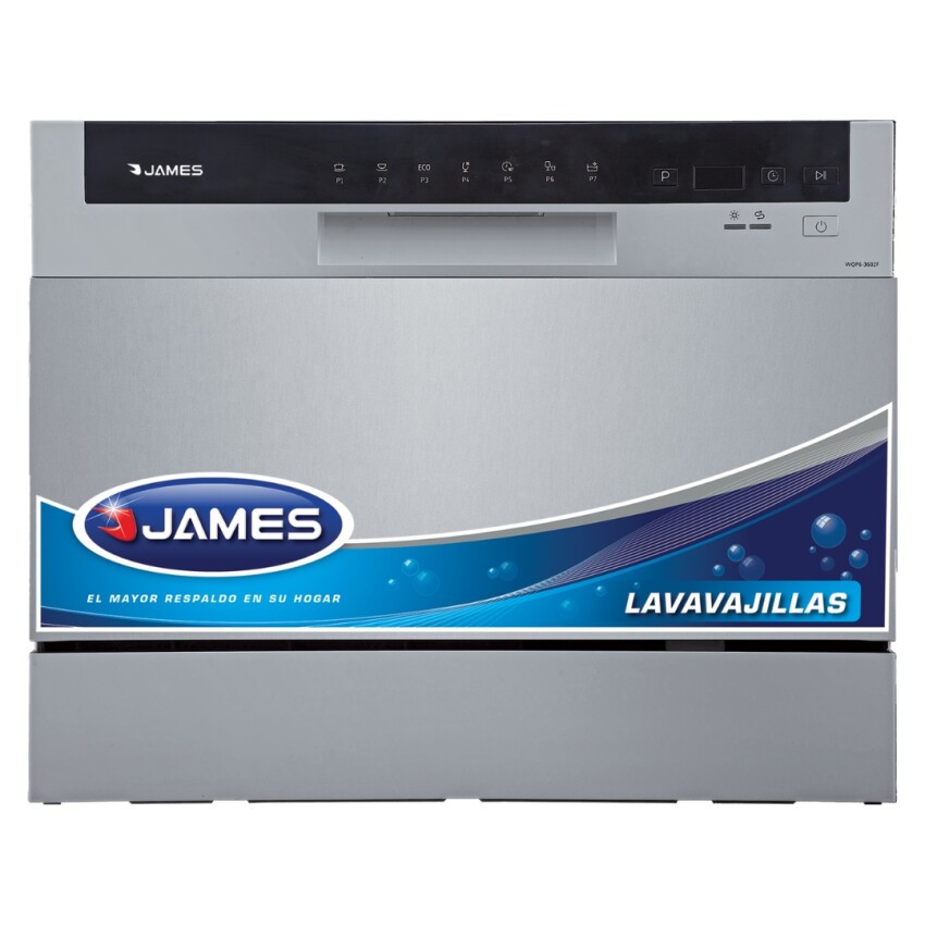 Lavavajillas James compacto 6 cubiertos LVCM-6CD inox. Lavavajillas James compacto 6 cubiertos LVCM-6CD inox.