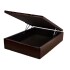 Box Baúl Eco Cuero chocolate 2 Plazas