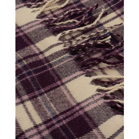 Bufanda Escocesa Rojo Burdeaux