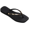 Ojotas Havaianas Slim Square Magic Sequin Negro
