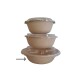 BOWL BAGAZO REDONDO 205*60mm - 50uds (Sustituye BOW5014) Bowl Bagazo Redondo 205*60mm - 50uds (sustituye Bow5014)