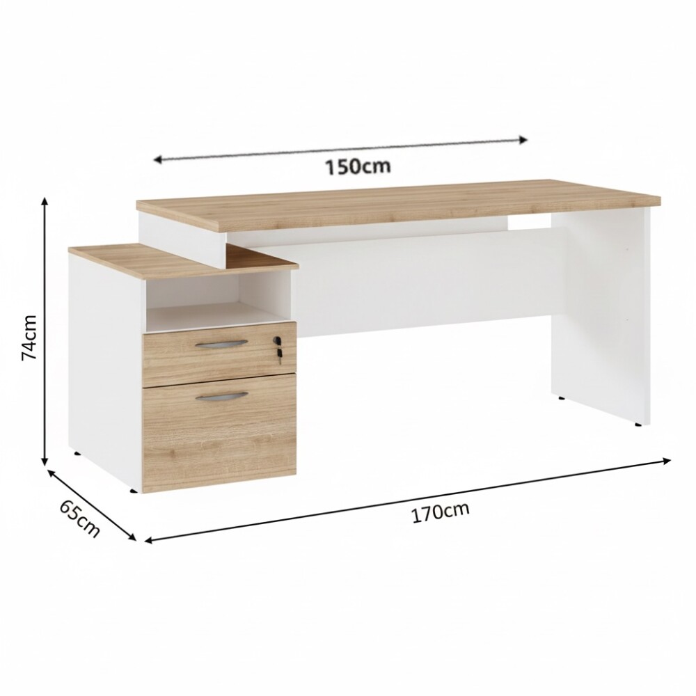 ESCRITORIO CORPORATIVO 1 CAJÓN MESA PARA PC LAPTOP COMPUTADORA ESCRITORIO CORPORATIVO 1 CAJÓN MESA PARA PC LAPTOP COMPUTADORA