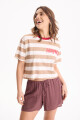Short Cherry Marron