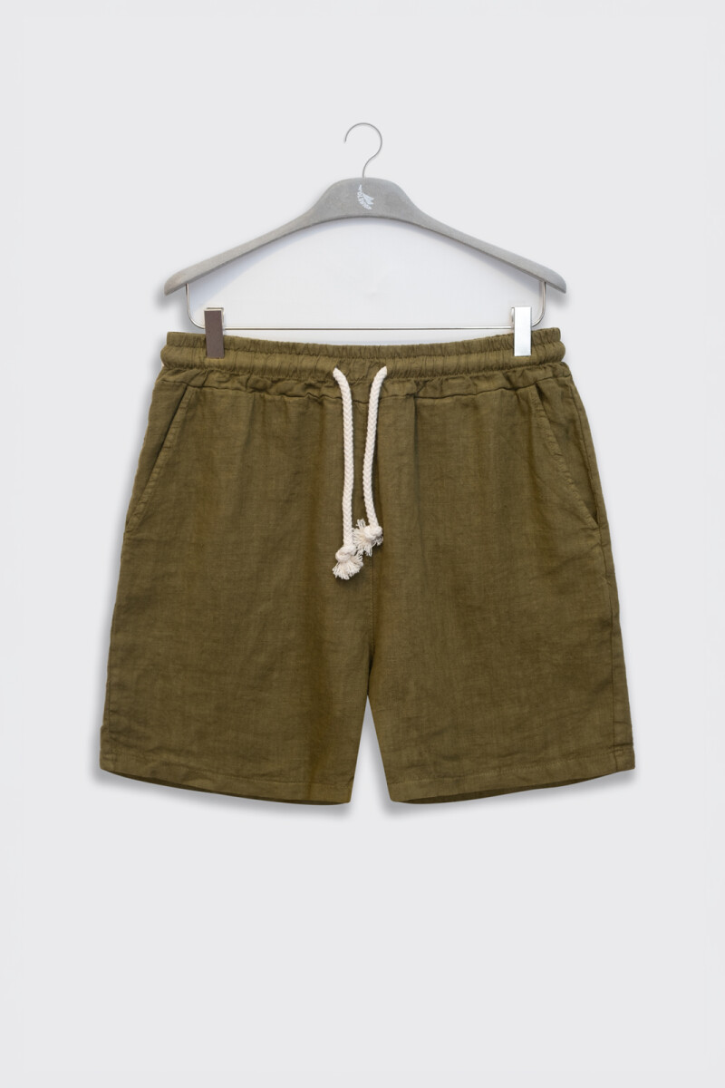 PREMIUM LINEN SHORTS Oliva Pol
