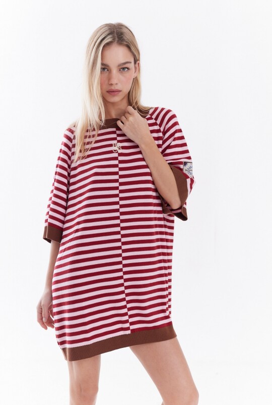 Vestido Kaia Bordó