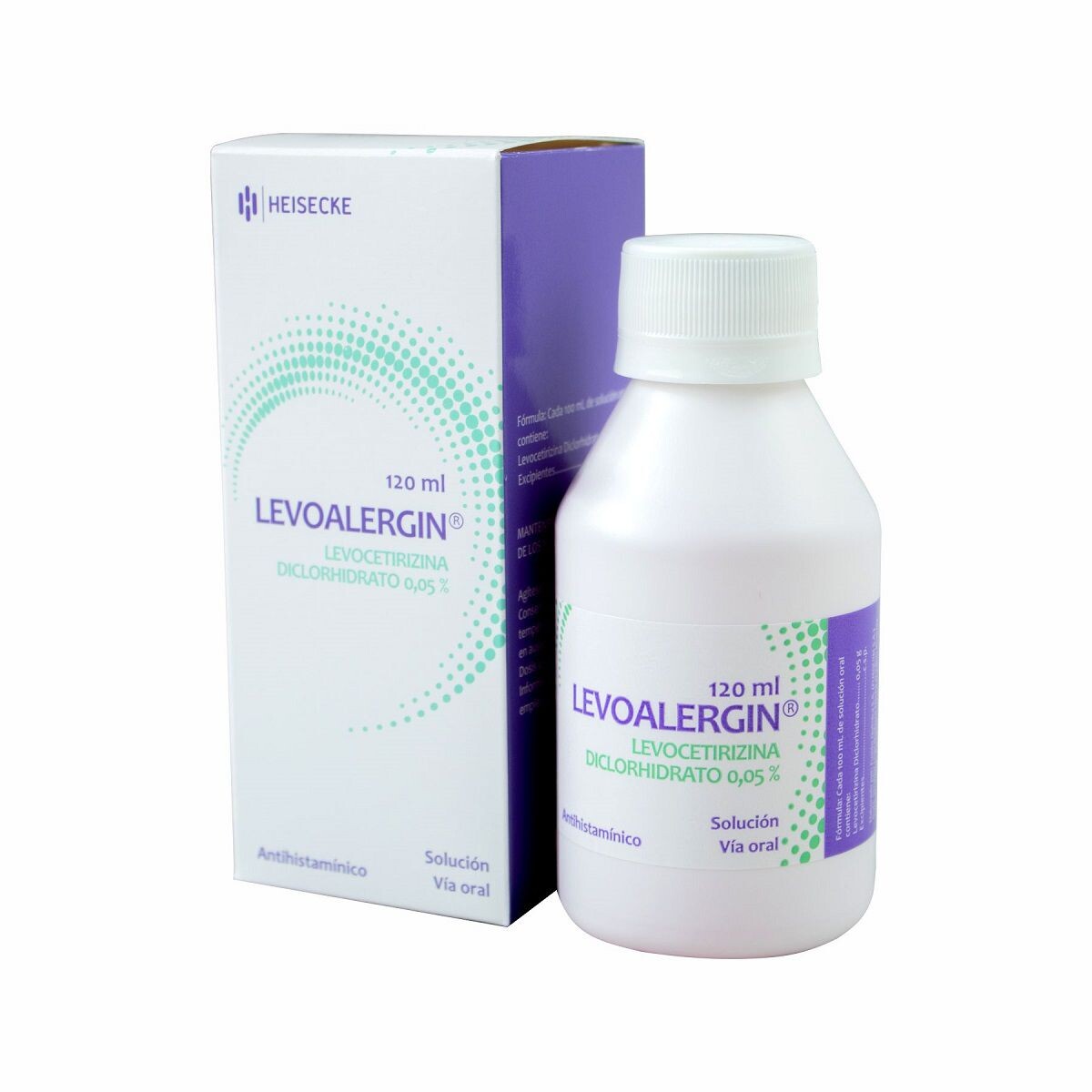 LEVOALERGIN 2,5 MG FRASCO X 120 ML. 