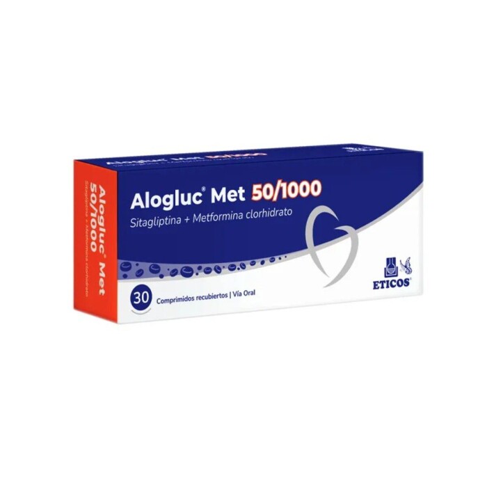 ALOGLUC MET 50mg/1000mg x 30 COMP. única