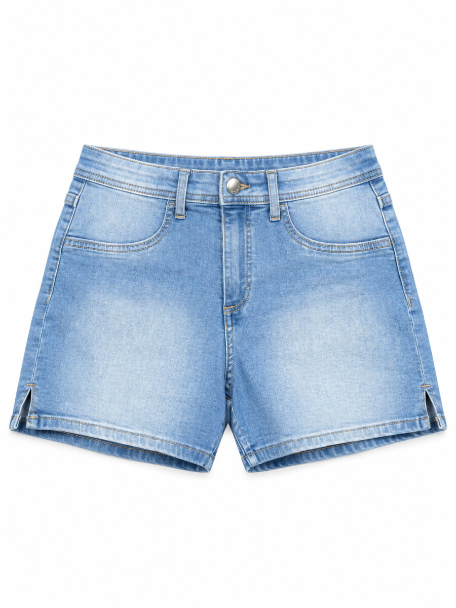 SHORT PAULINA - AZUL CLARO 