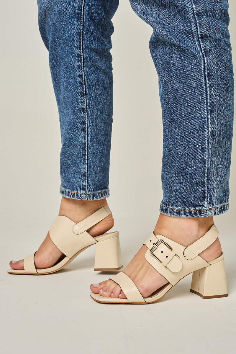 Sandalia adela - Natural 