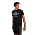 Remera de Hombre Umbro Big Logo Negro - Gris