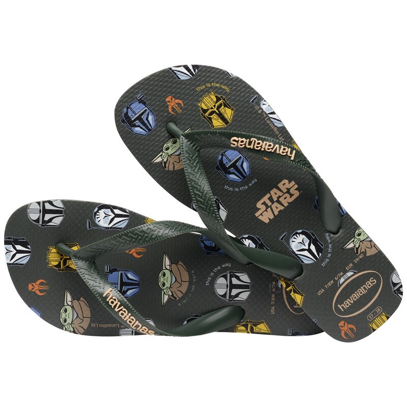 Ojotas Havaianas Star Wars Verde