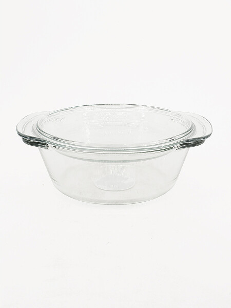 RECIPIENTE VIDRIO TEMPLADO TRANSPARENTE