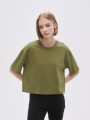 Remera Solisa Verde Oliva Oscuro