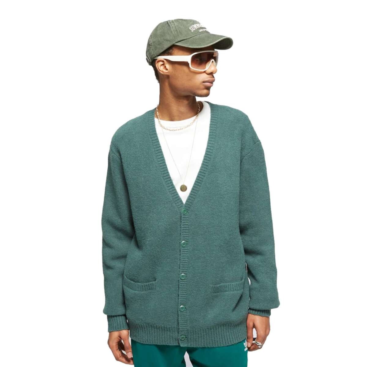 Buzo Vans Havenwood Cardigan - Verde 