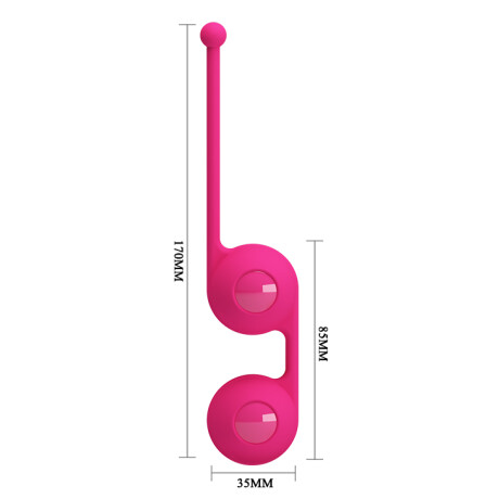 Bolas Kegel Tighten Up III Pretty Love Rosa