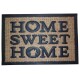 Felpudo coco/goma 40x60 cm HOMESWEETHOME