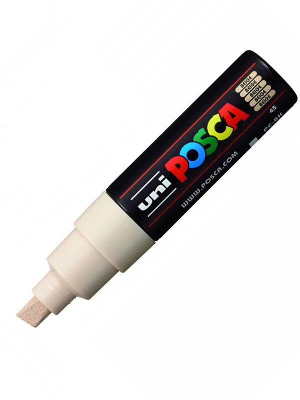MARCADOR UNI POSCA 8 MM BEIGE N/A