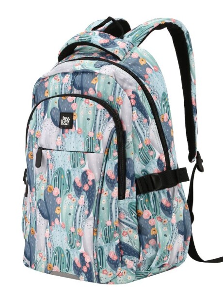 Mochila Estampada Premium Cactus