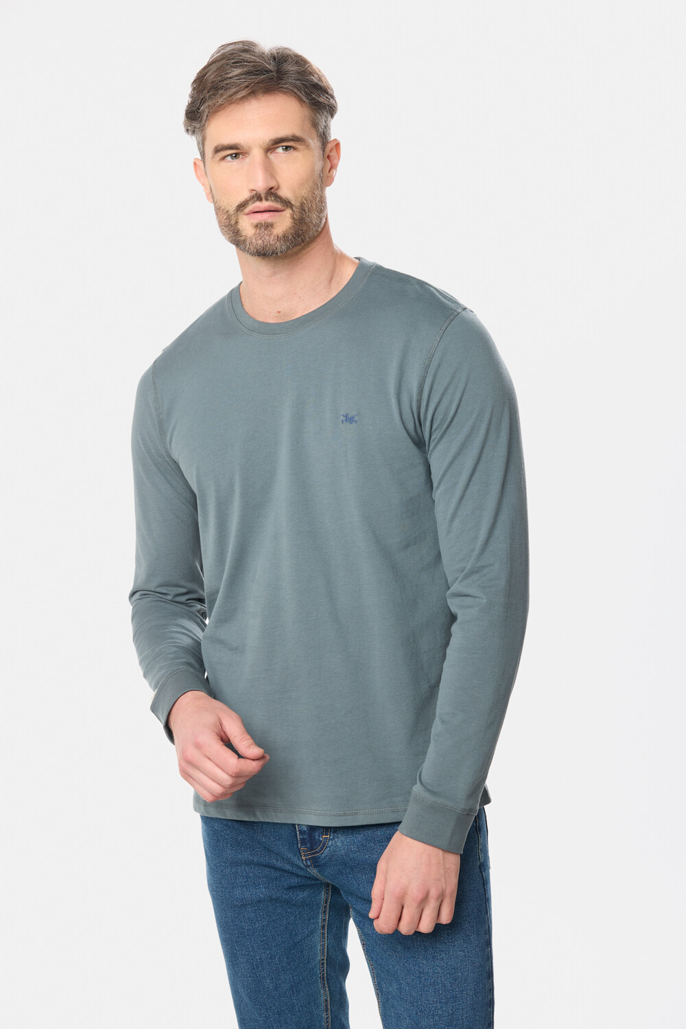 REMERA BÁSICA DE ALGODÓN Petroleo