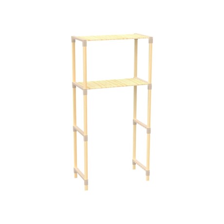 Estantería Organizador Para Lavarropas 127X33X66Cms Ub BEIGE
