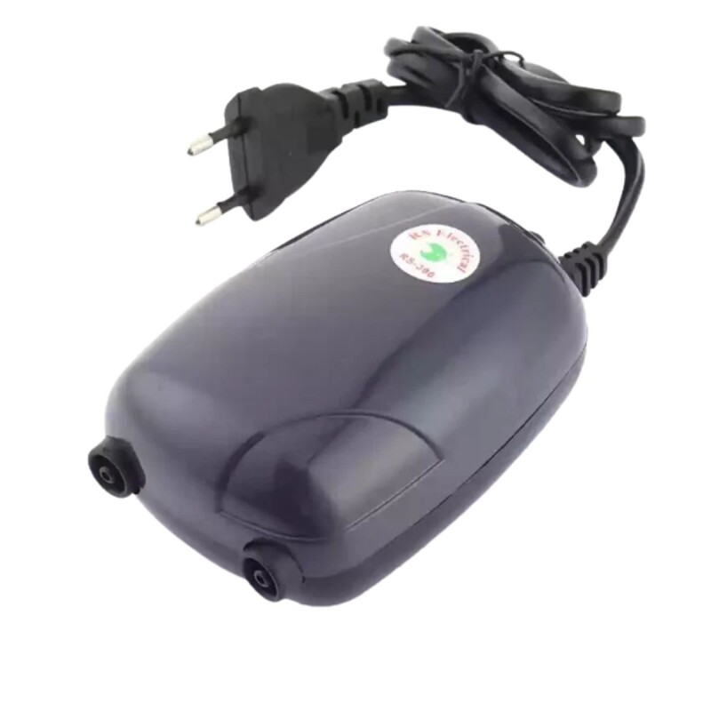 OXIGENADOR BOMBA DE AIRE PARA PECERAS ACUARIO 2 SALIDA OXIGENADOR BOMBA DE AIRE PARA PECERAS ACUARIO 2 SALIDA