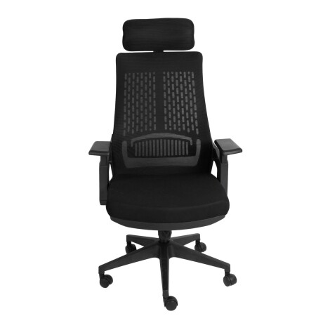 SILLA DE OFICINA MALLA NEGRO LOMBARDI