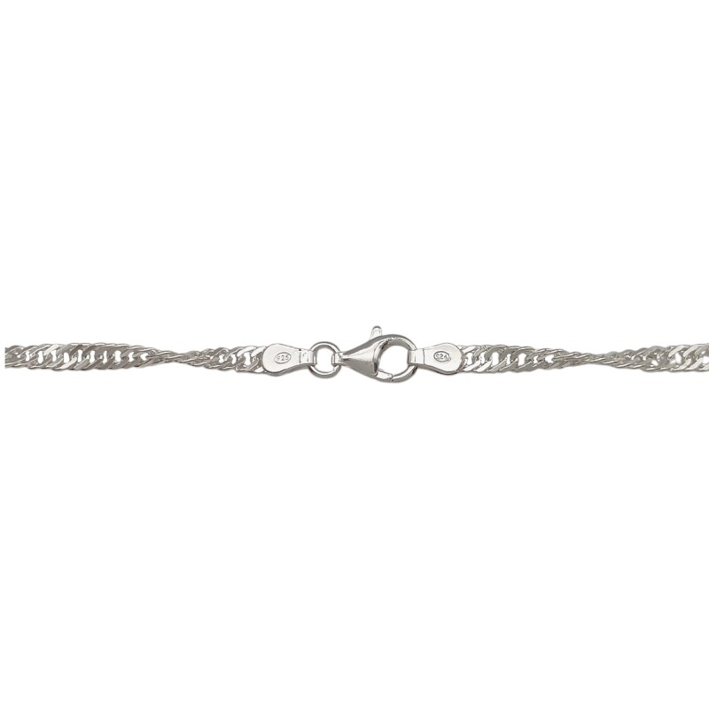 Cadena Singapur-Plata 925-Sin Piedra-CD3016 sinpiedra