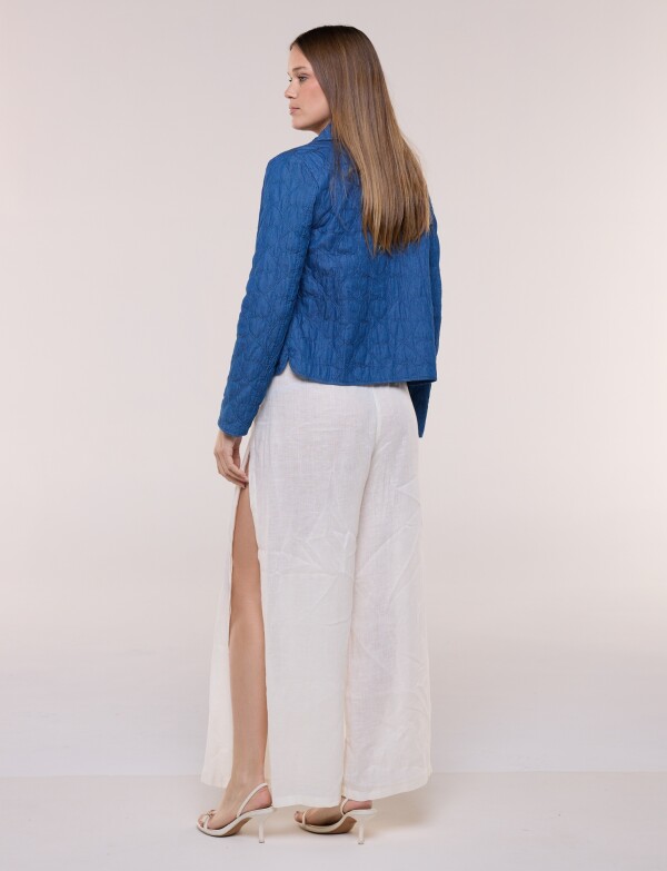 Chaqueta Bordada AZUL