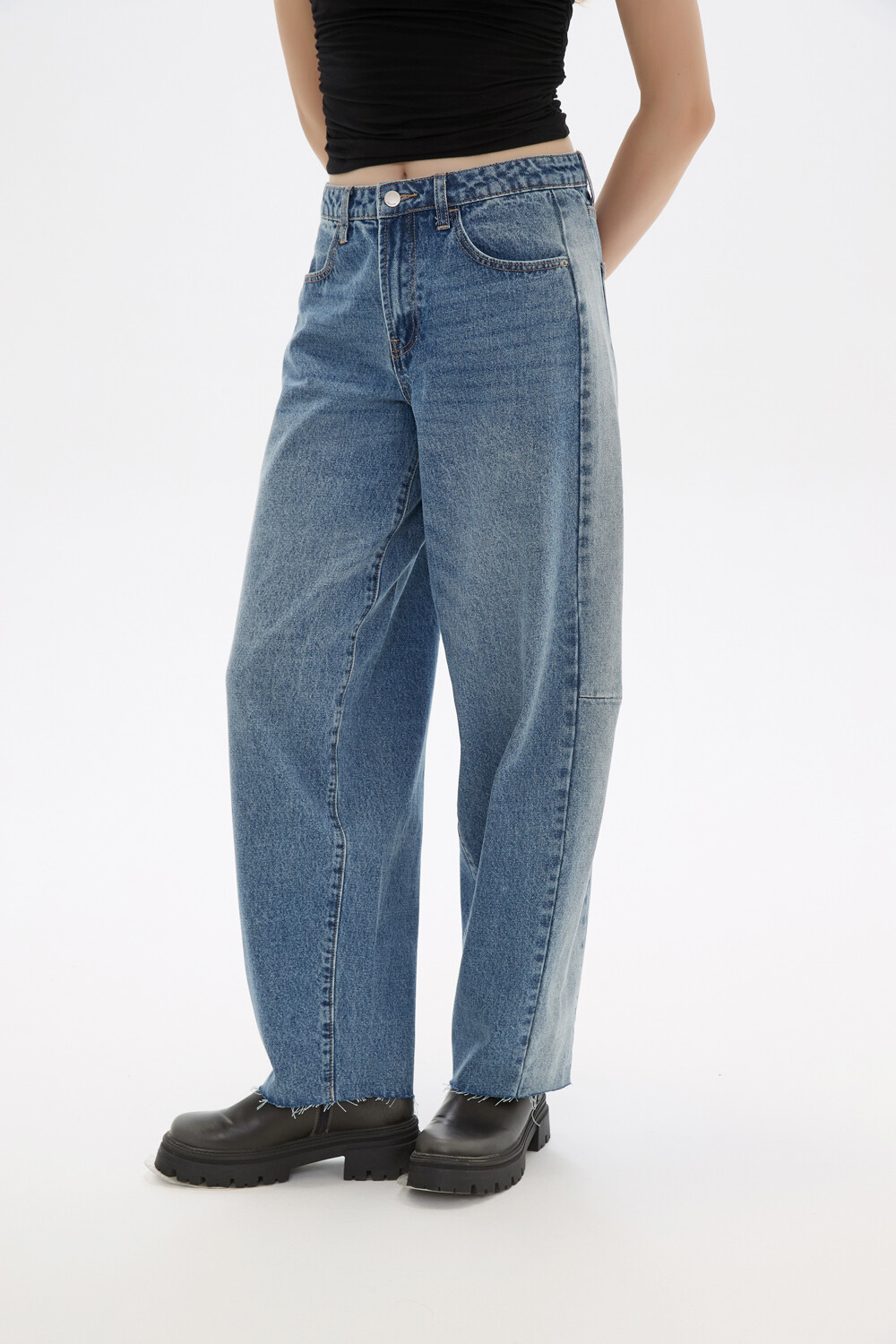 Pantalon Elmire Azul Medio