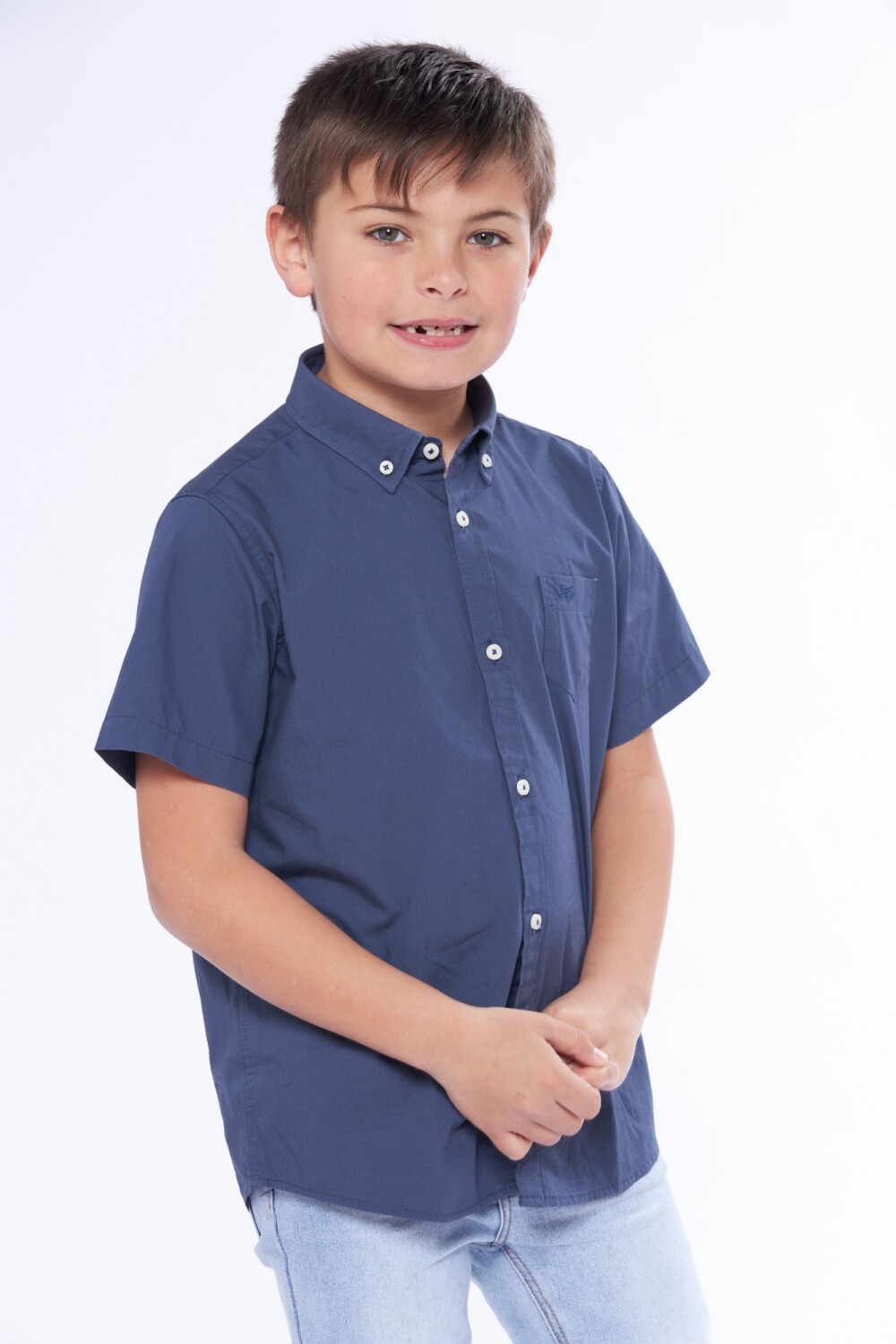 CAMISA LISA Azul