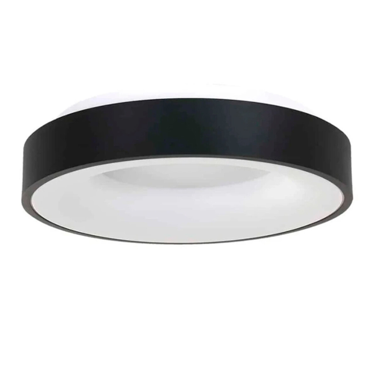 Plafon LED Redondo Philadelphia 24W 45 cm Negro 
