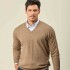 Buzo Lambswool Escote V Vison